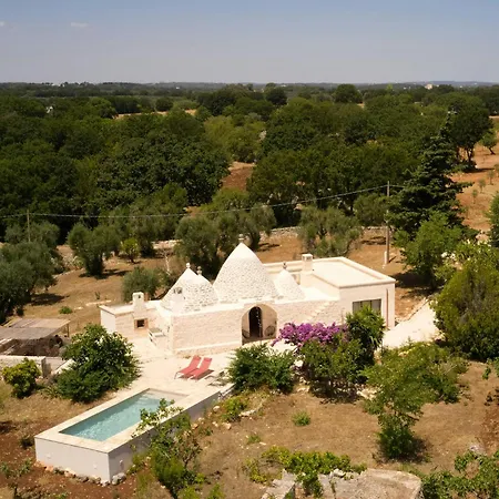 Trullo With Stone Pool In *
