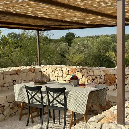 Trullo With Stone Pool In