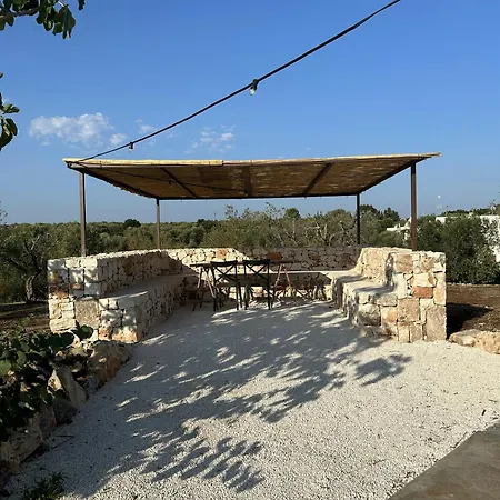 Trullo With Stone Pool In * Ceglie Messapica